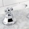 Kingston Brass KSK4301PLTR Transfer Valve Set For Roman Tub Filler, Polished Chrome KSK4301PLTR - alternate 4